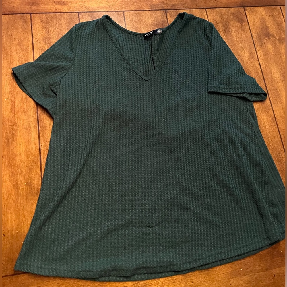 Short Sleeve Waffle Shirt